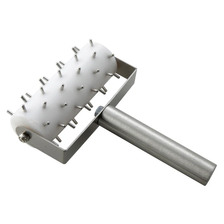 Dough Roller Docker, 5" Head, Stainless Steel Handle