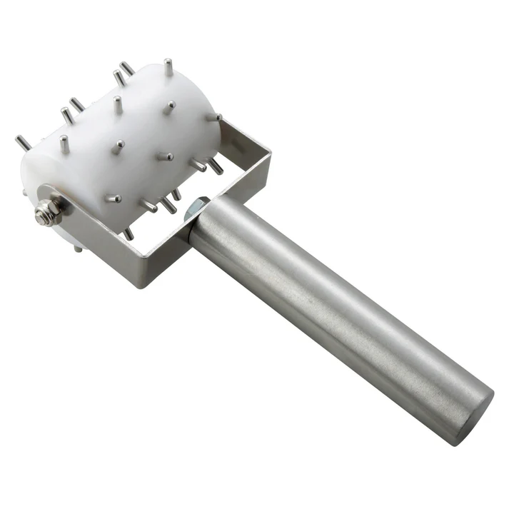  2-5/8" Dough Roller Docker with Stainless Steel Handle