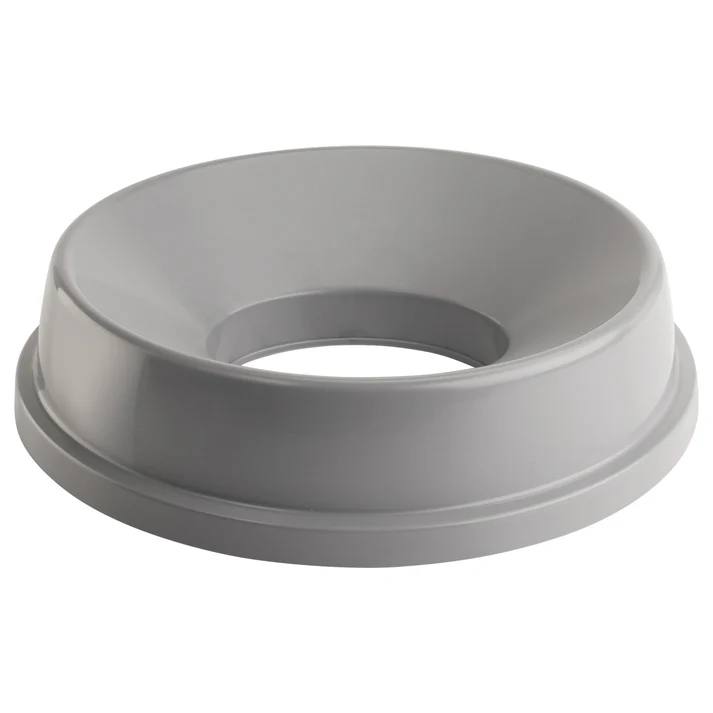 Round Trash Can Lid, Gray