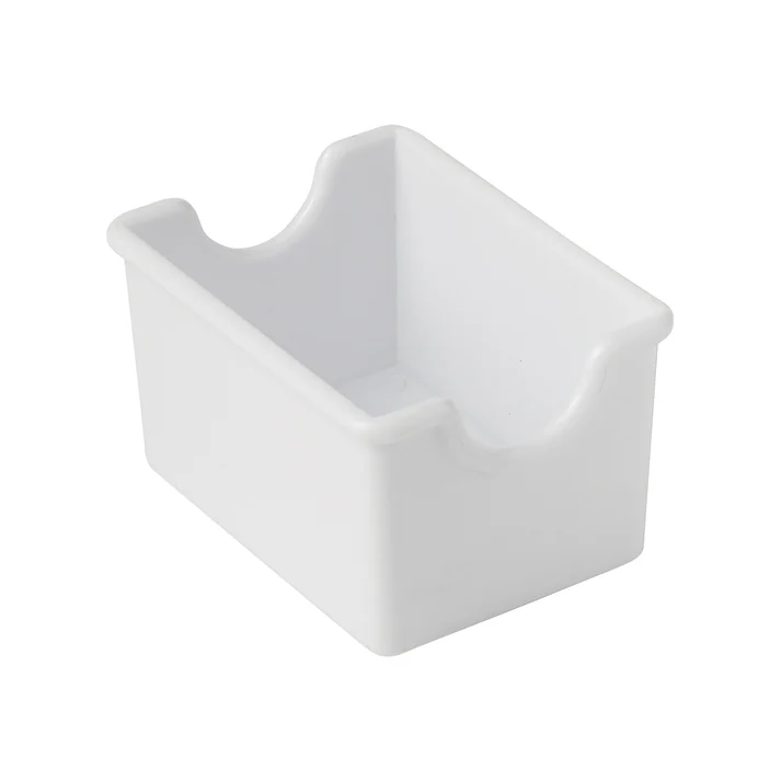 Sugar Packet Holder, Plastic - White