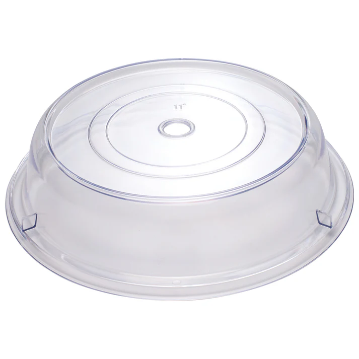 Clear Polycarbonate Plate Cover - 11" Dia