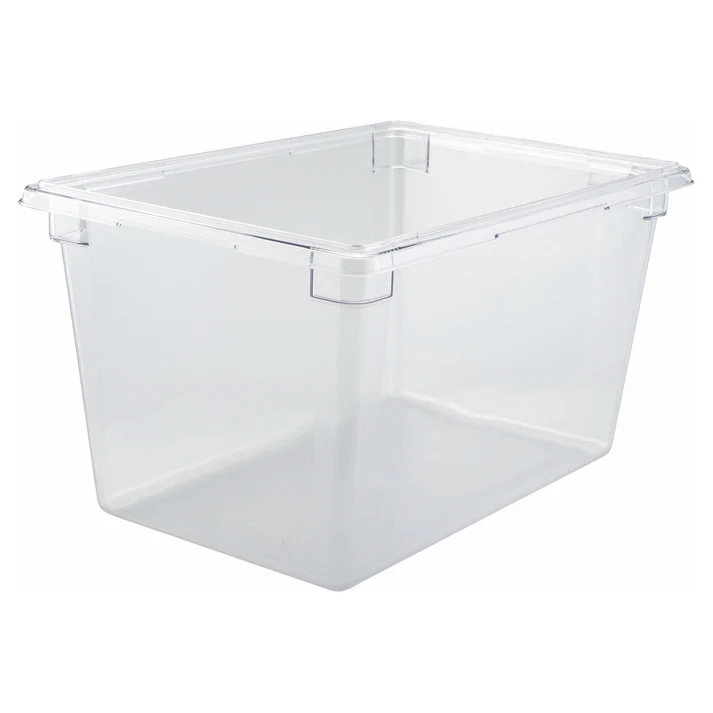 Food Storage Box, Clear Polycarbonate - Full, 15"
