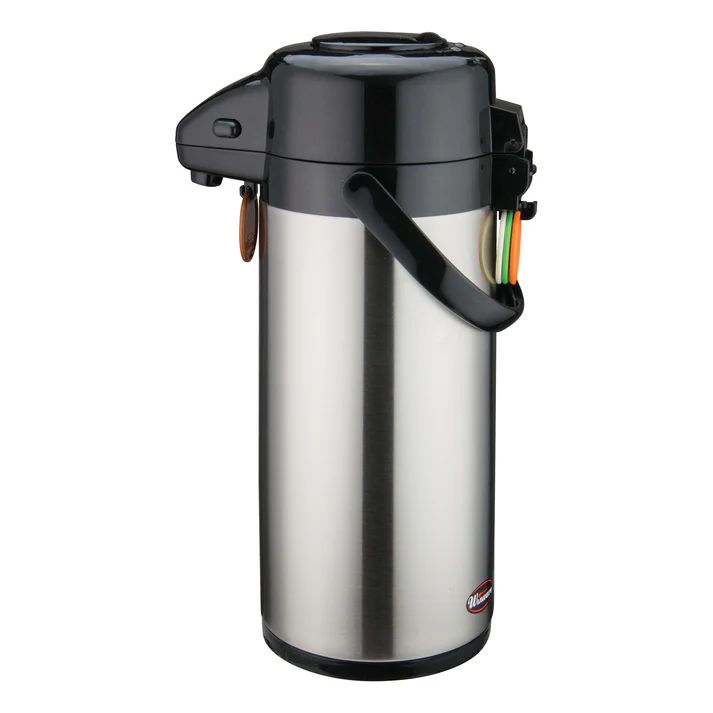 Stainless Steel Lined Airpot, Push Button - 2.5 Liter