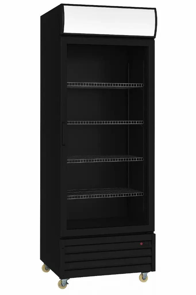 Single Glass Door Merchandiser - Freezer -