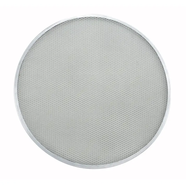 Aluminum Seamless Pizza Screens - 17"