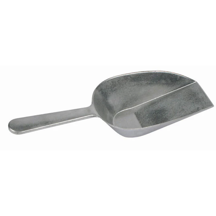 Aluminum Scoop, Flat Bottom - 16 oz