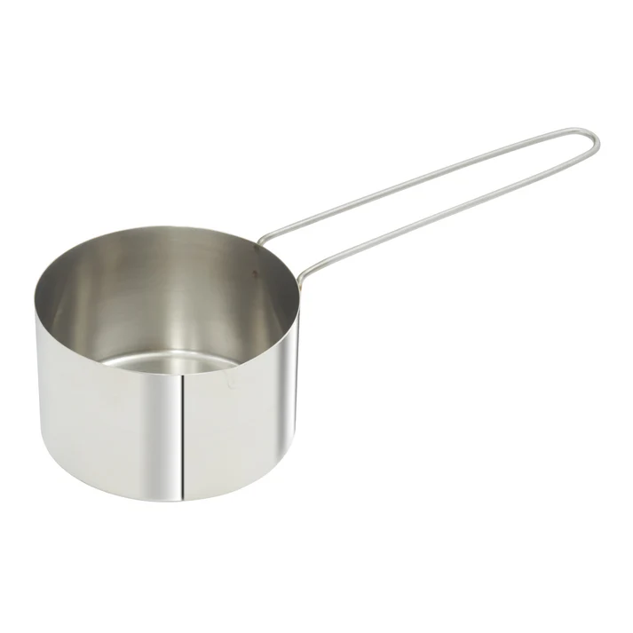 Stainless Steel Measuring Cup with 6" Long Loop Handle, 1-3/4 Cup