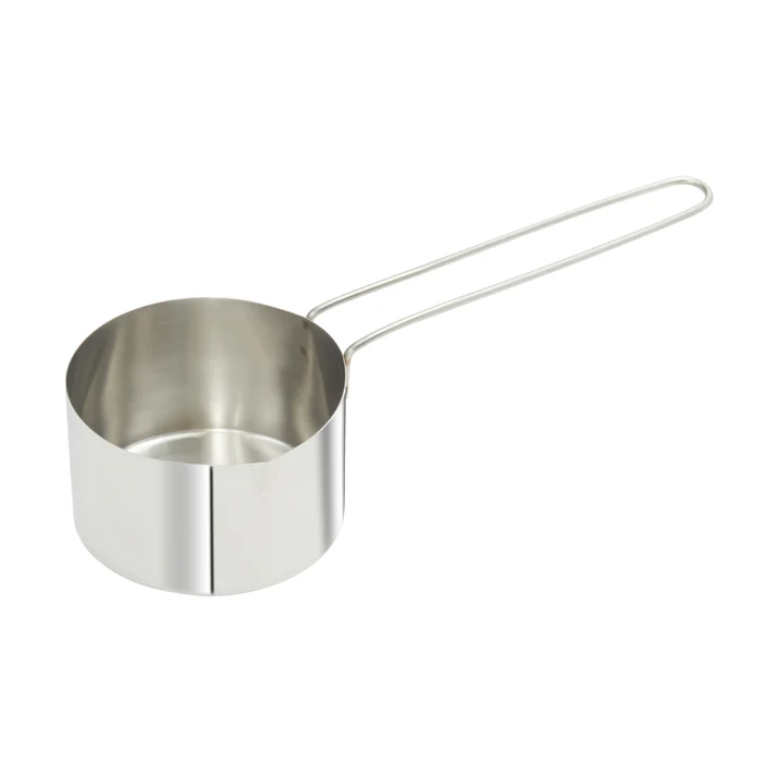 Stainless Steel Measuring Cup with 6" Long Loop Handle, 1-1/4 Cup