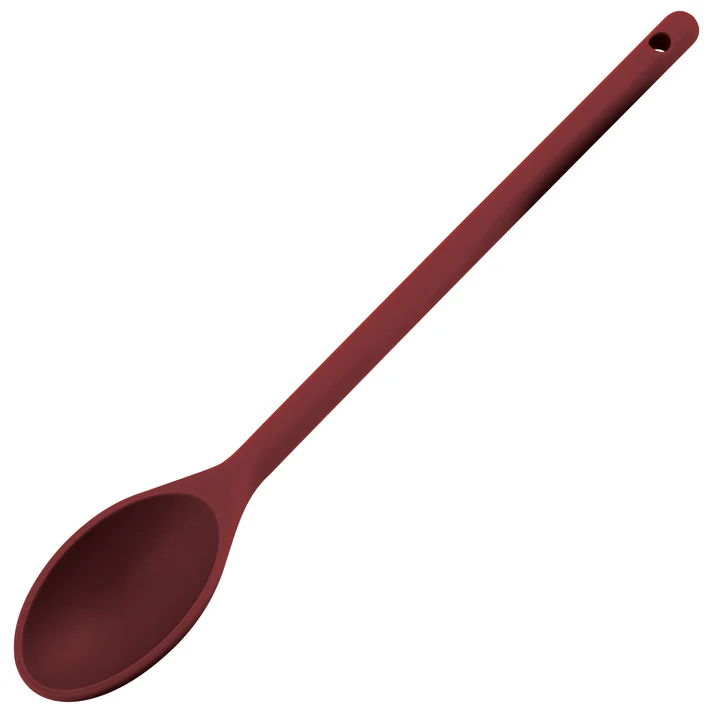 High Heat Nylon Spoon - 15", Red