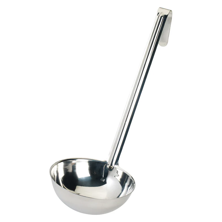 One-Piece Stainless Steel Ladle - 24 oz