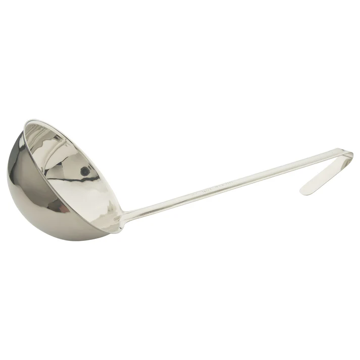  One-Piece Stainless Steel Ladle - 16 oz