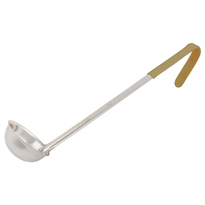 Winco Prime One-piece S/S 3oz Ladle, Tan, NSF