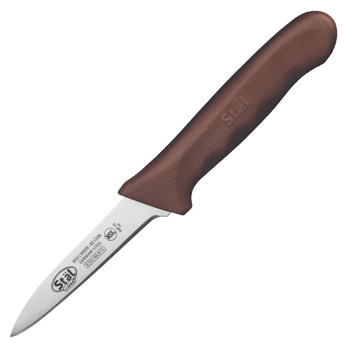 Stäl 3-1/4" Paring Knife, 2 per Pack - Brown