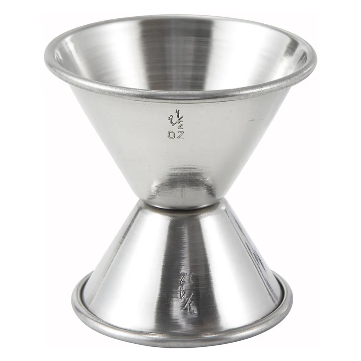 Jigger, Stainless Steel - 3/4 x 1-1/2 oz