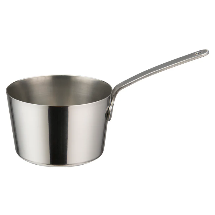 Mini Tapered Sauce Pan, Stainless Steel - 2-3/4"