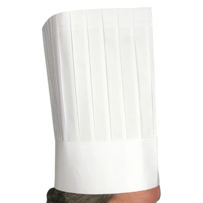 Disposable Chef Hats, 12", 10pcs/bag