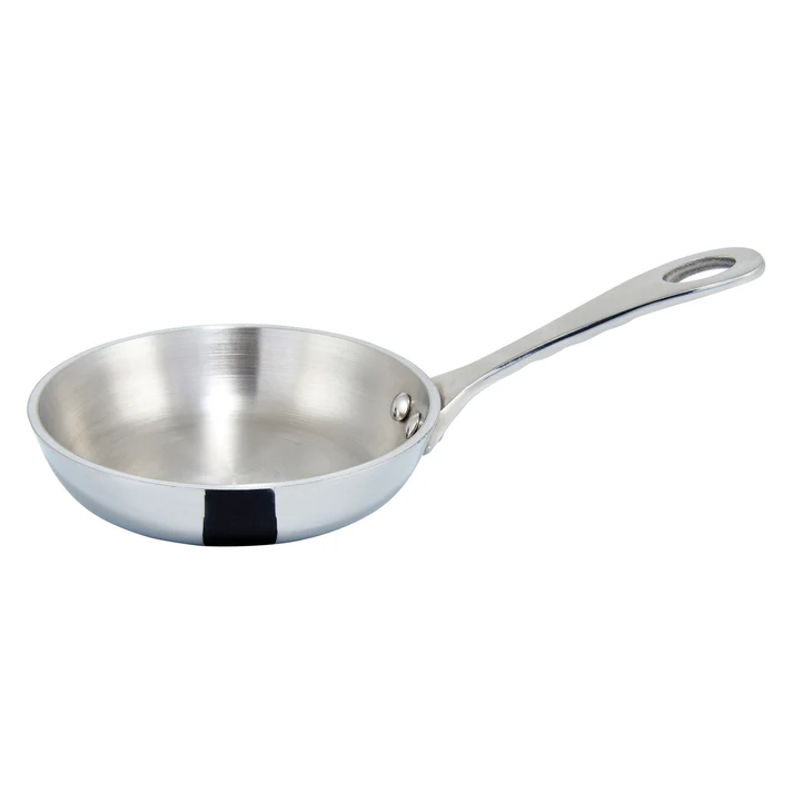 Mini 4" Fry Pan, Stainless Steel, 5 oz