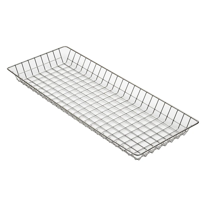 Bagel / Pastry Basket, 26" x 10" x 2", Wire