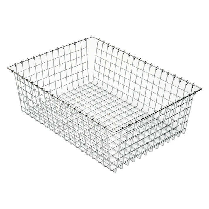  Bagel / Pastry Basket, 24" x 18" x 8", Wire