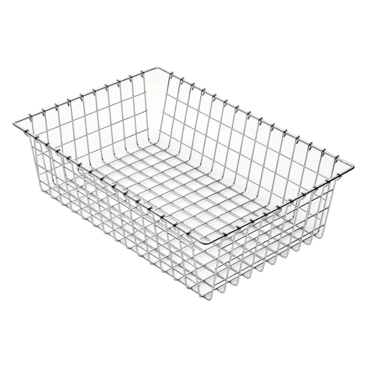 Bagel / Pastry Basket, 20" x 14" x 5-3/4", Wire