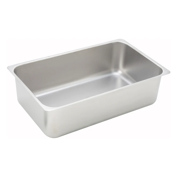 Spillage Pan, Full-Size, Flat Edge
