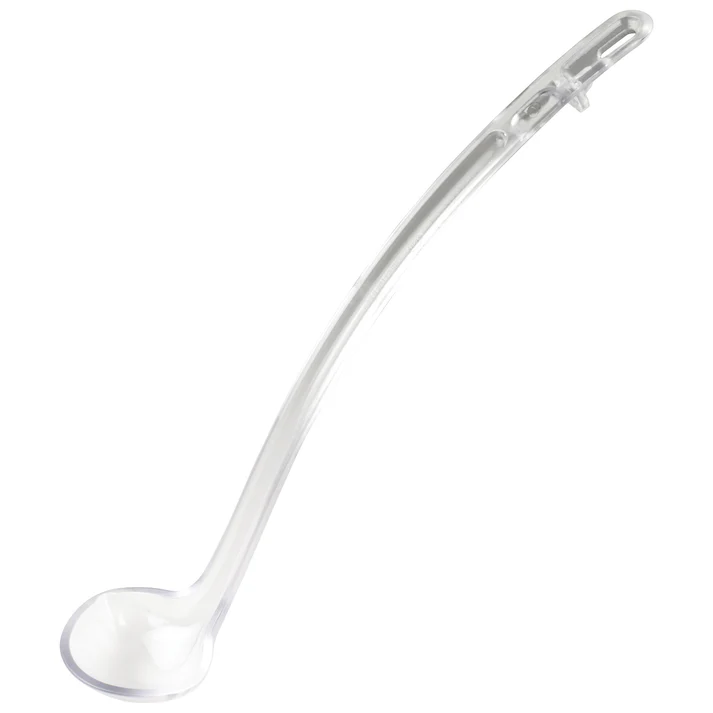 CURV One-Piece Dual Spout Ladle - Clear, 13"