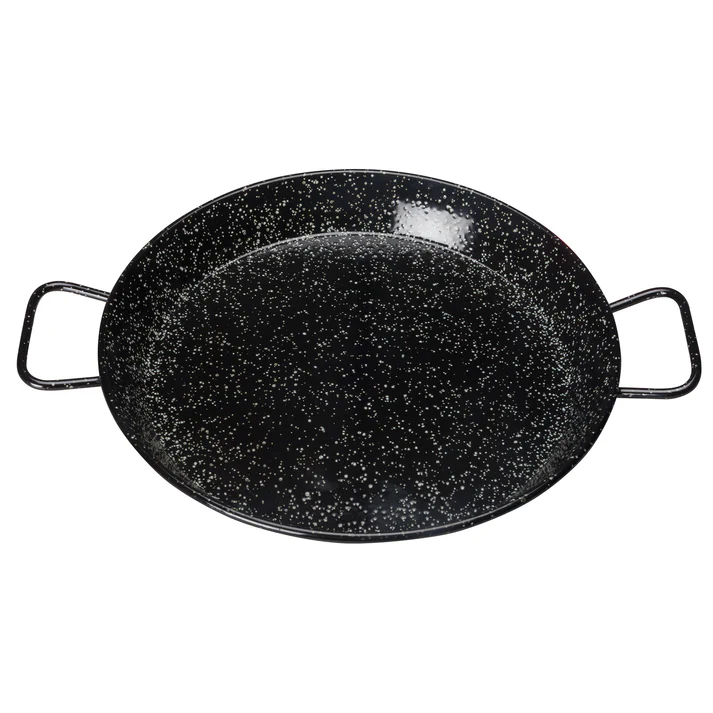  Paella Pan, Enameled Carbon Steel (Spain) - 11"