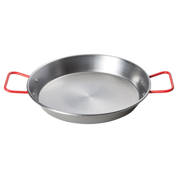 Paella Pan, Polished Carbon Steel (Spain) - 11"