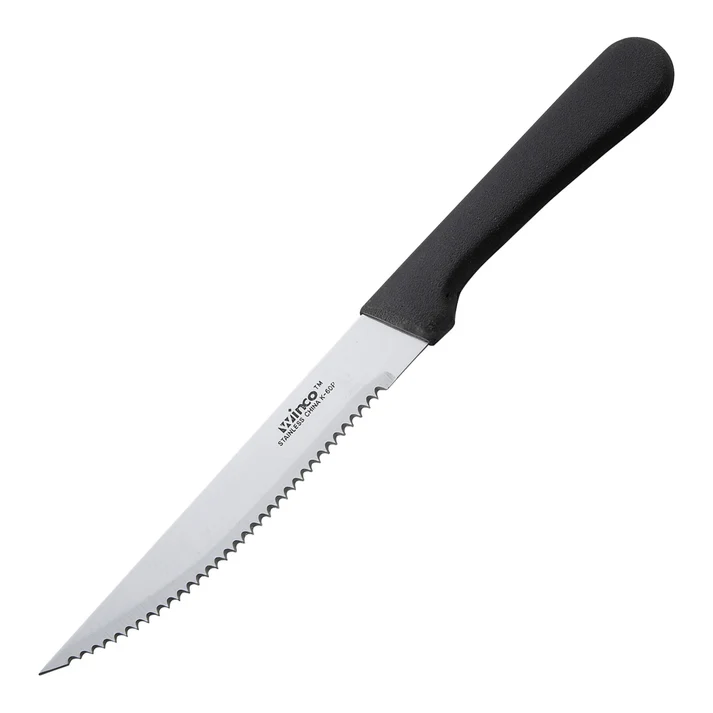  Steak Knives, 5" Blade, Pointed Tip