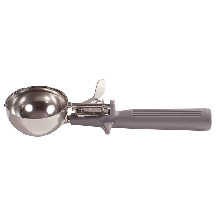Winco Prime 18/8 Stainless Steel One-Piece Thumb Press Disher - 8