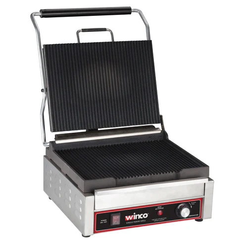 Single Panini Grill, 14" x 12" Surface