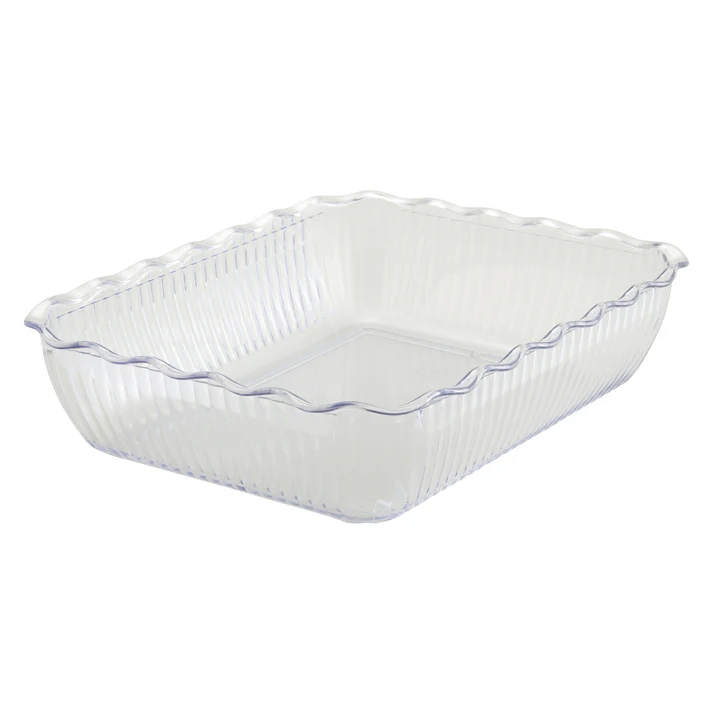 Deli Crock - 13 x 10 x 3, Clear