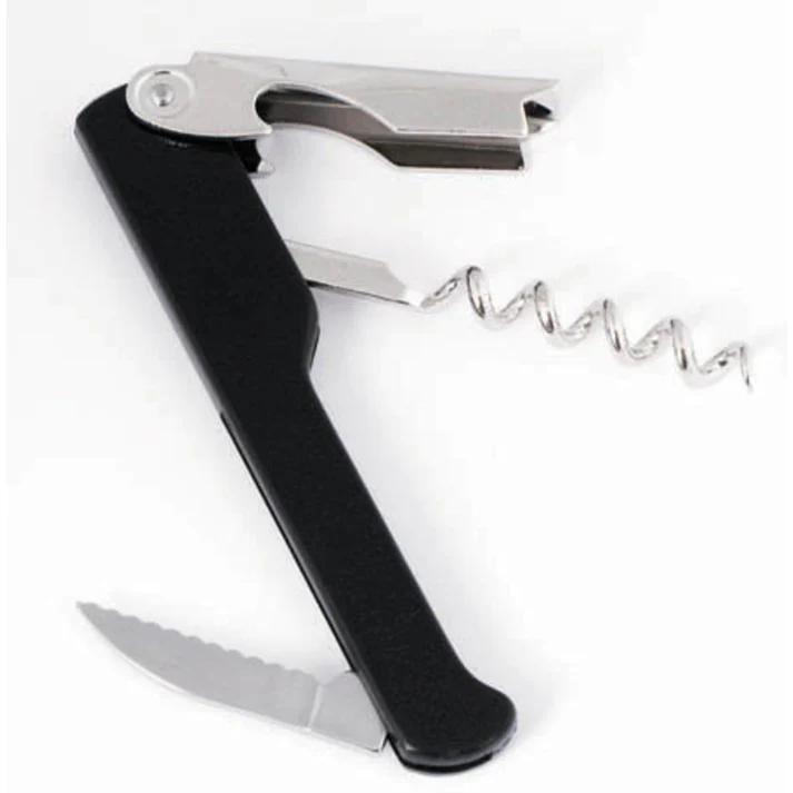  Waiter's Cork Screw, Economy - Black