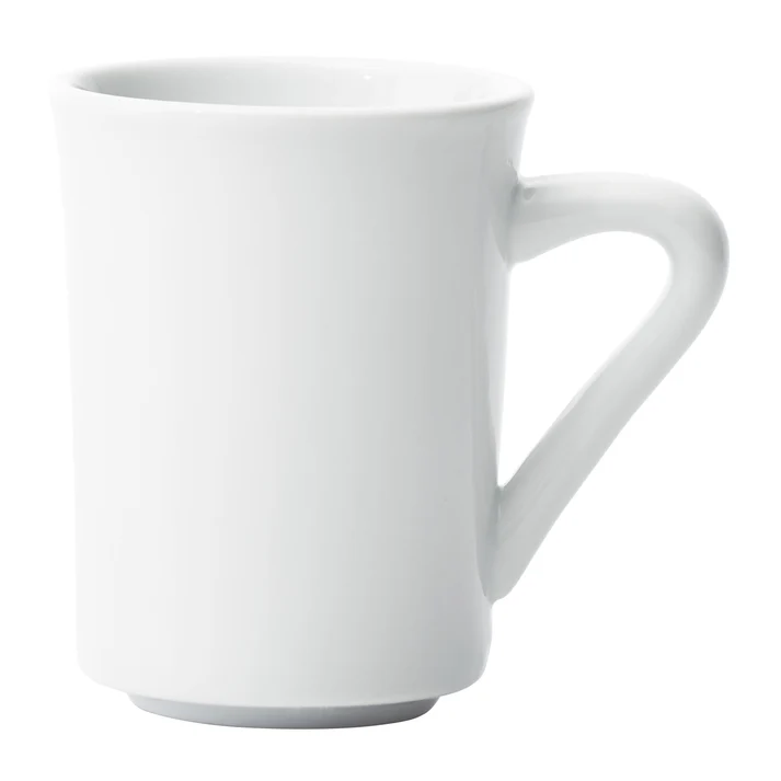 Birkhall Tall Mug, 8 oz, White Porcelain, 36 Pieces/Case