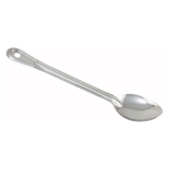  Basting Spoon, Stainless Steel, 1.2mm - Solid, 13"