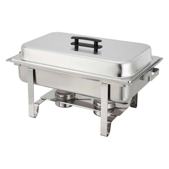 Newburg 8 Quart Full-Size Chafer, Stainless Steel