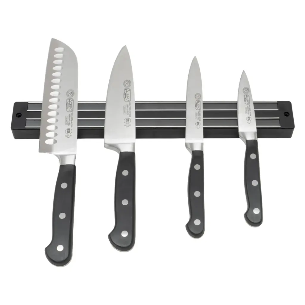 Magnetic Knife Bar, Plastic Base - 13"