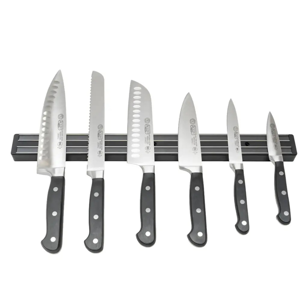 Magnetic Knife Bar, Plastic Base - 18"