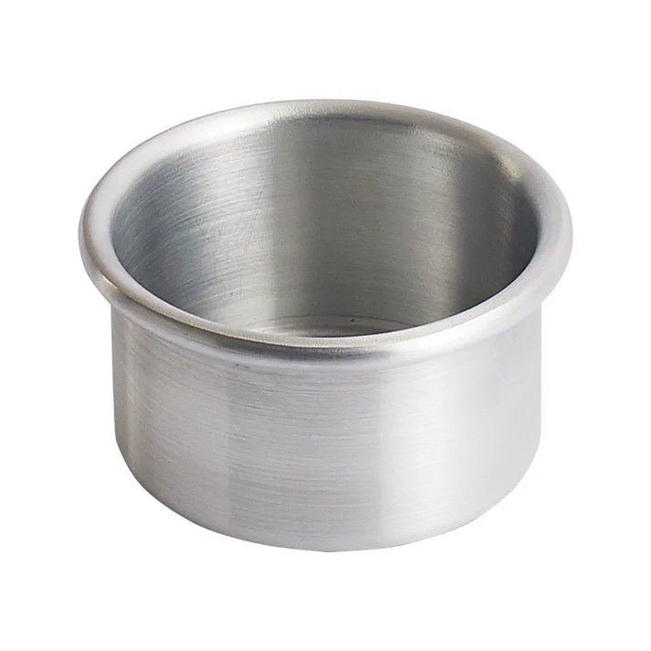Round Layer Cake Pan, Aluminum - 3" Dia x 2" H
