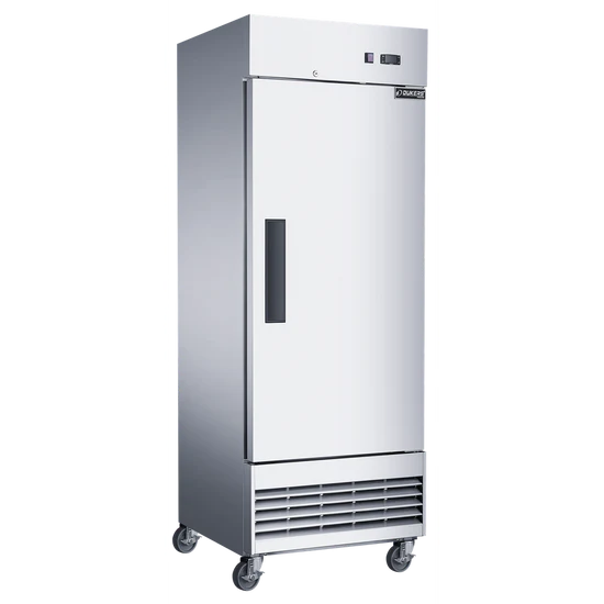 Compact Single Door Commercial Freezer in Stainless Steel