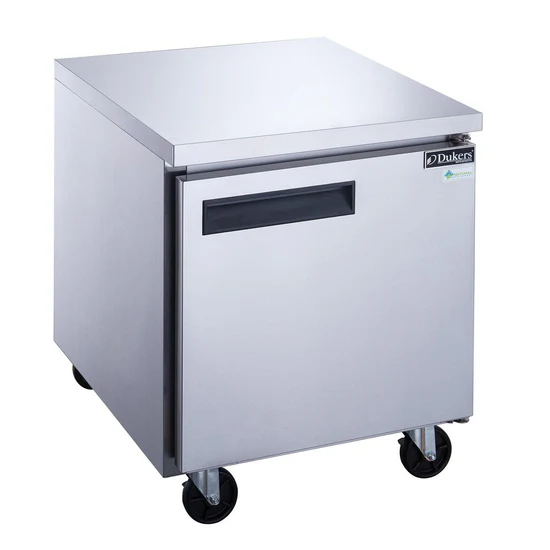 Single Door Undercounter Refrigerator in Stainless Steel