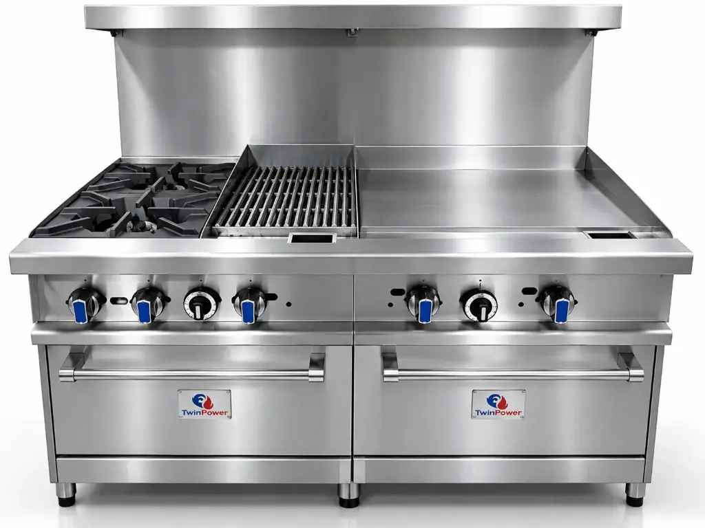 T.P Gas Range, Hot Plate, Charbroiler with Griddle
