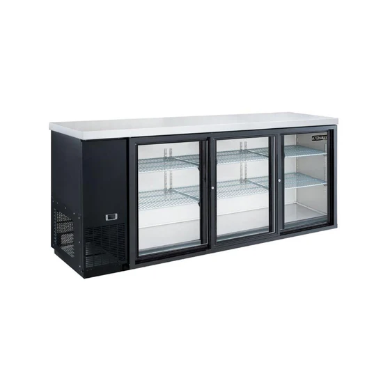 3 Door Bar and Beverage Cooler (Sliding Doors)