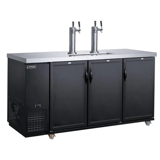 Dual Tap Kegerator Beer Dispenser