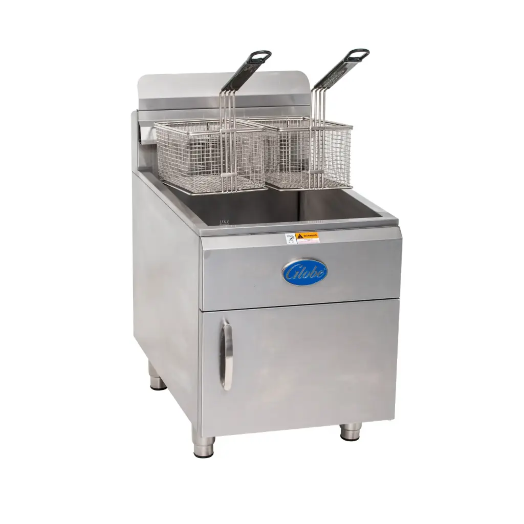 Globe Liquid Propane Countertop Fryer
