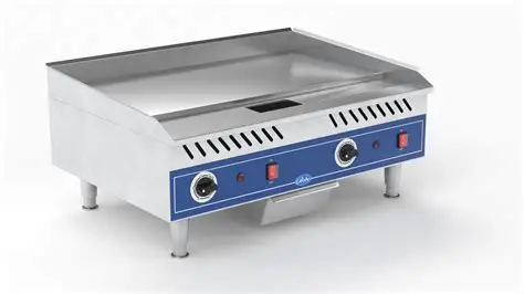 Globe 24 Inch Electric Griddle Stainless Steel with Thermostat Control