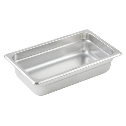 Anti-Jam Steam Pan, 25 Gauge Stainless Steel