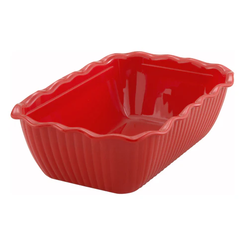 Deli Crock - 10 x 7 x 3, Red