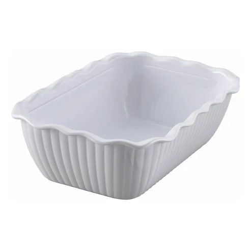 Deli Crock - 10 x 7 x 3, White