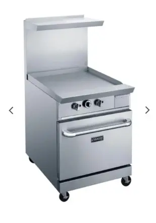 24" Gas Range with 24" Griddle